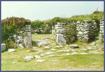 Chysauster Iron Age Village